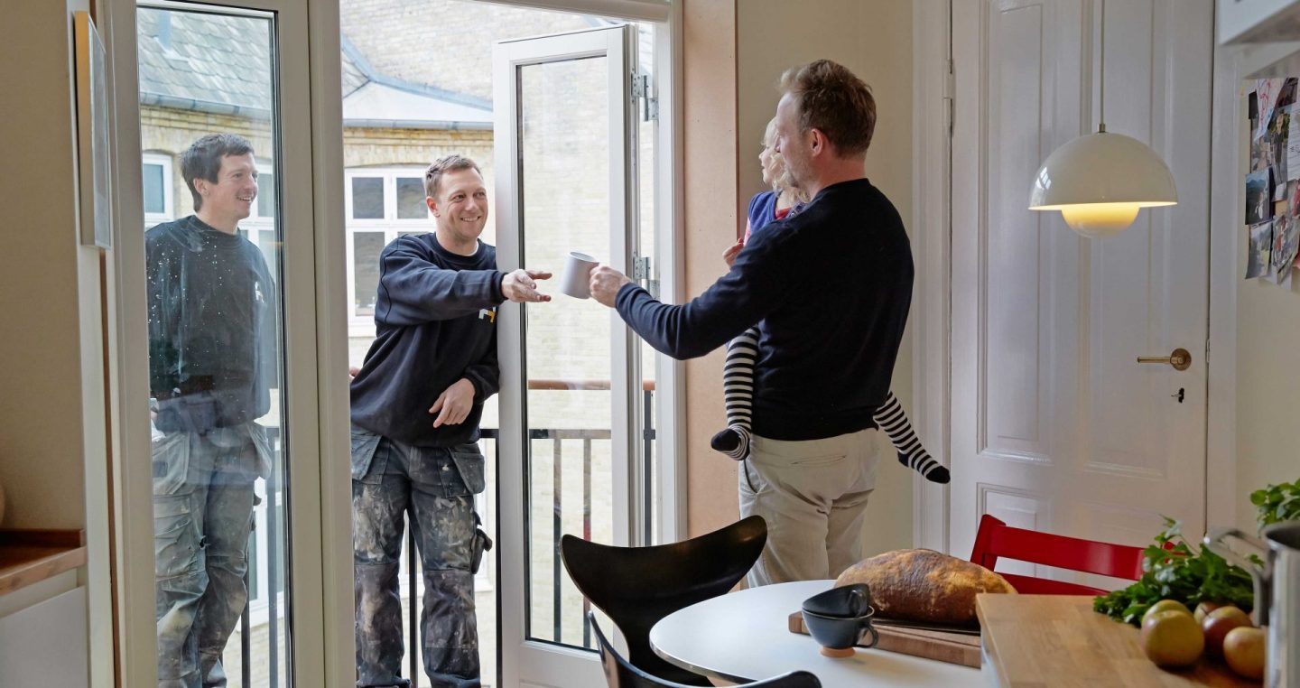 Altanudskiftning: Aflevering