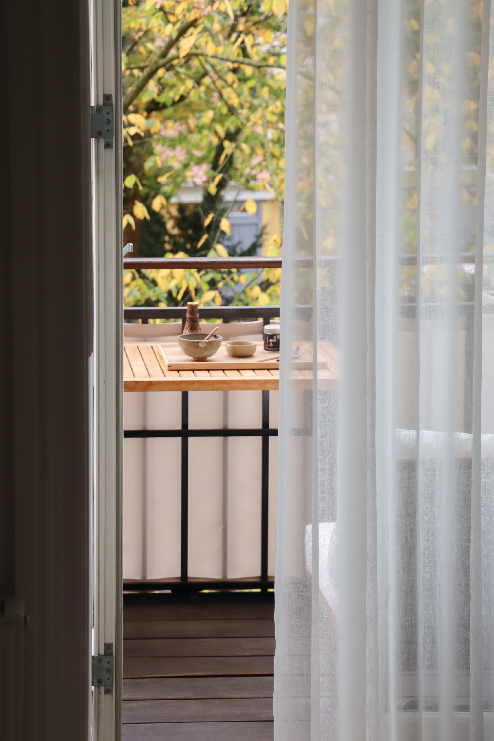 Altanen hjemme hos Sunny og Lili, som står bag Instagramprofilen, Copenhagen Japandi